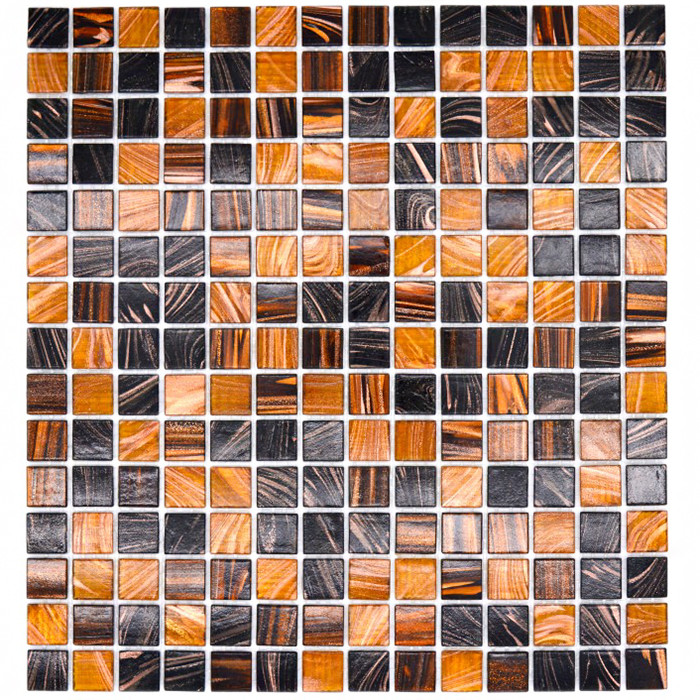 Glas Mosaik Guldstar Brun Mix | Ekosten.se