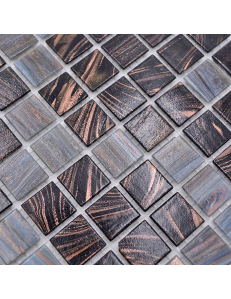 Glas Mosaik Guldensilk Grå Mix | Ekosten.se