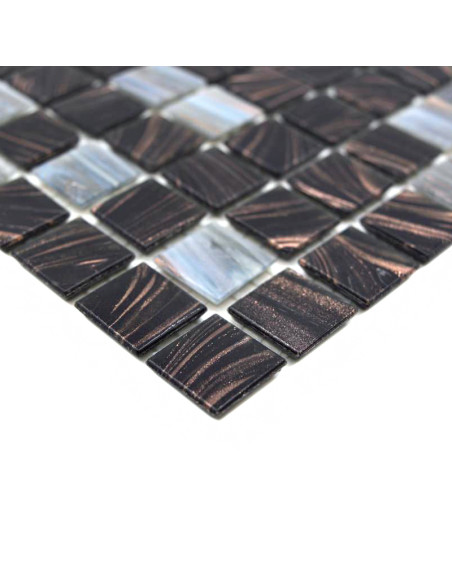 Glas Mosaik Guldensilk Grå Mix | Ekosten.se