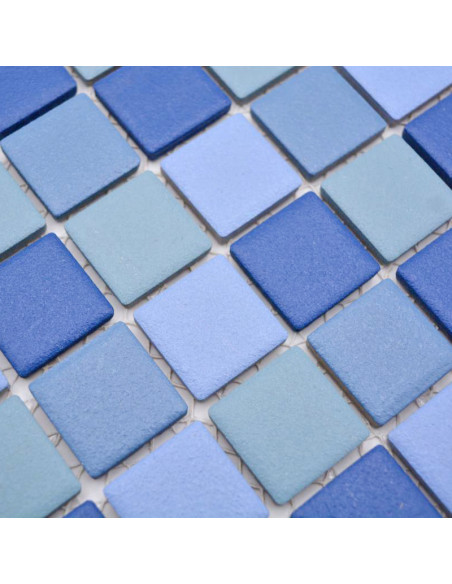 Blå Klinkermosaik Halkdämpande | Ekosten.se