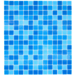 Glasmosaik Blå Mix | Ekosten.se
