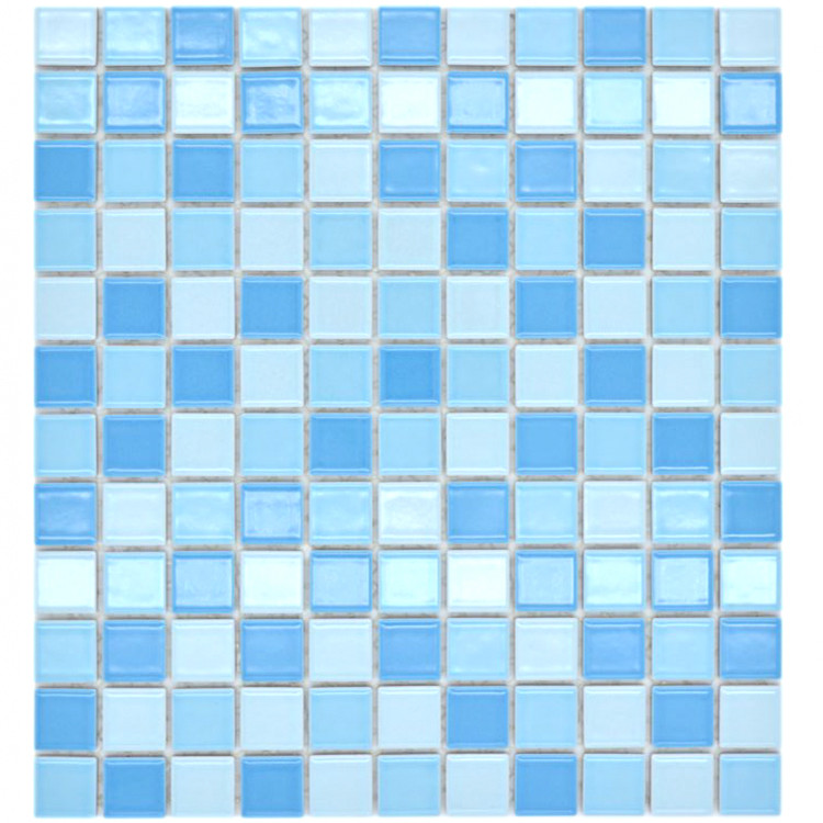Klinkermosaik Blå Mix Blank | Ekosten.se