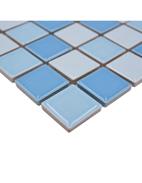 Klinkermosaik Blå Mix Blank | Ekosten.se