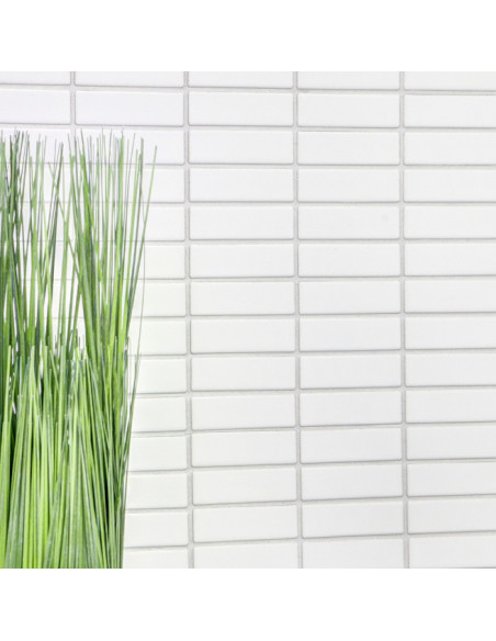 Stavmosaik Keramik Vit Blank | Ekosten.se