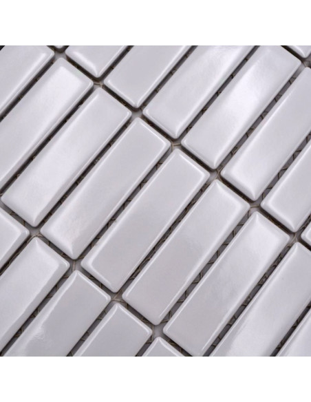 Stavmosaik Keramik Vit Blank | Ekosten.se