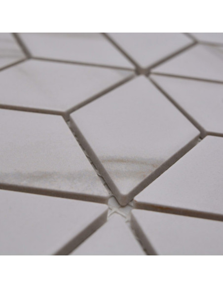 Marmor Calacatta Klinkermosaik 3D | Ekosten.se