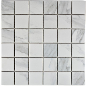 Klinker Mosaik Carrara Marmor | Ekosten.se