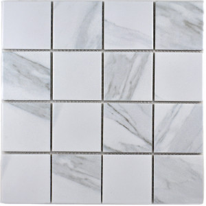 Klinkermosaik Carrara Marmor | Ekosten.se