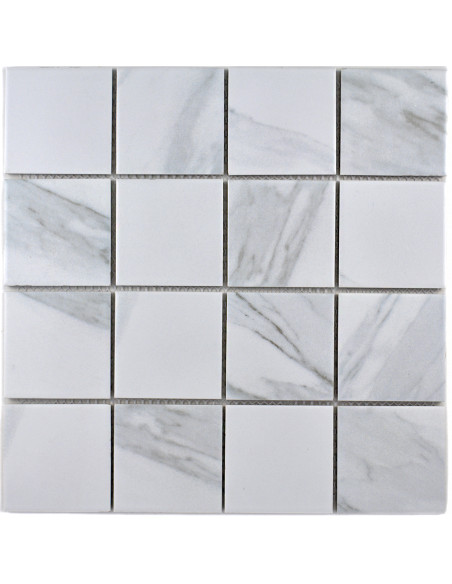 Klinkermosaik Carrara Marmor | Ekosten.se
