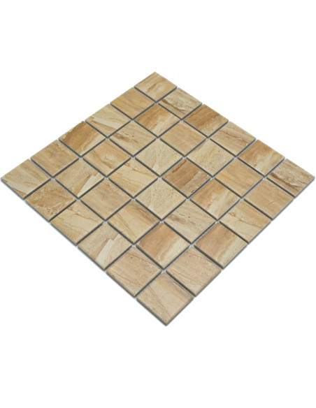 Mosaik Klinker Beige Matt | Ekosten.se