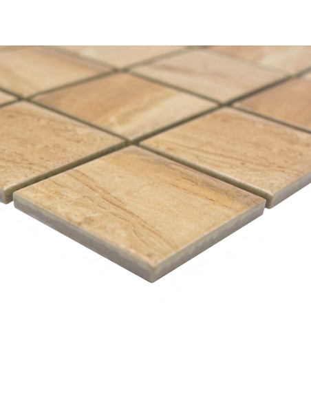 Mosaik Klinker Beige Matt | Ekosten.se