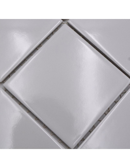 Vit Klinker Mosaik Blank | Ekosten.se