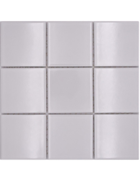 Vit Klinker Mosaik Blank | Ekosten.se