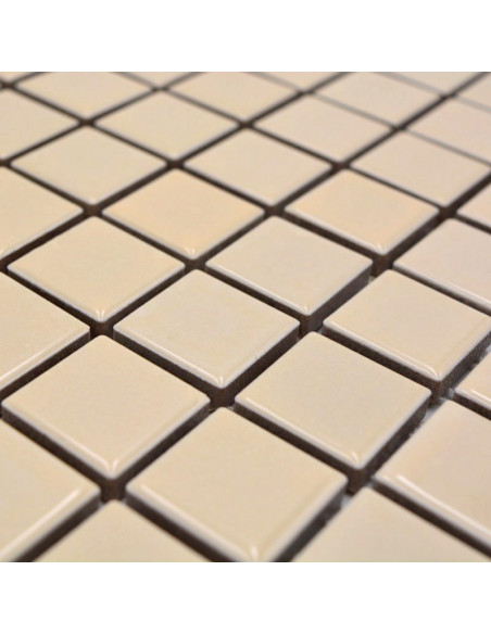 Klinkermosaik Beige Blank | Ekosten.se