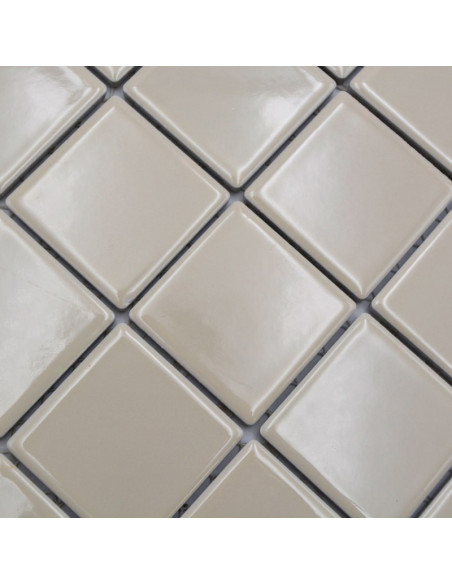 Beige Klinkermosaik Blank | Ekosten.se