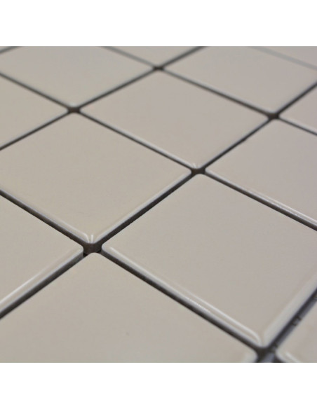 Beige Klinkermosaik Blank | Ekosten.se