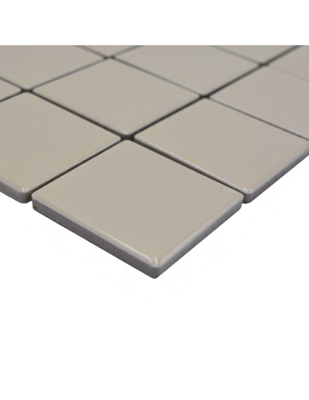 Beige Klinkermosaik Blank | Ekosten.se
