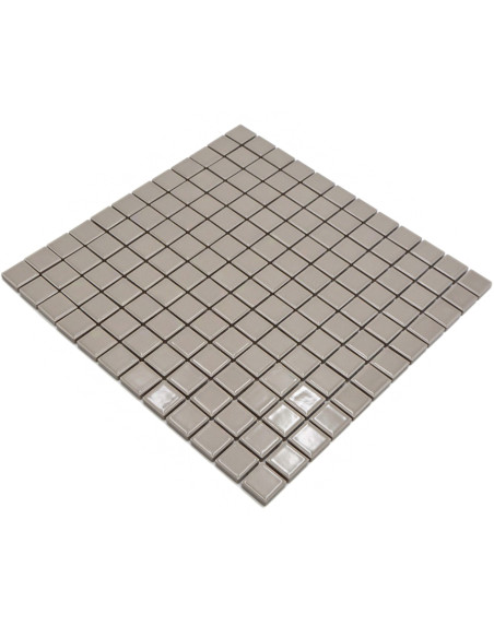 Klinkermosaik Grå Brun Blank | Ekosten.se