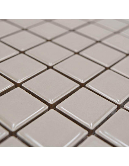 Klinkermosaik Grå Brun Blank | Ekosten.se