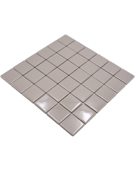 Grå Brun Klinkermosaik Blank | Ekosten.se