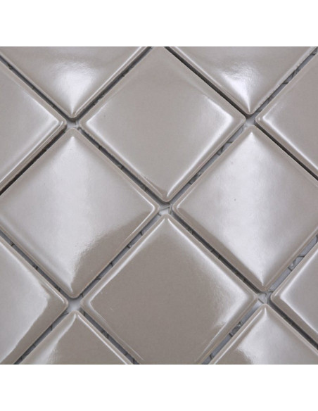 Grå Brun Klinkermosaik Blank | Ekosten.se