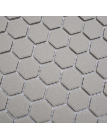 Hexagon Klinker Mosaik Grå Antislip | Ekosten.se