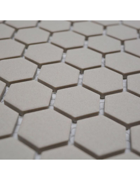 Hexagon Klinker Mosaik Grå Antislip | Ekosten.se