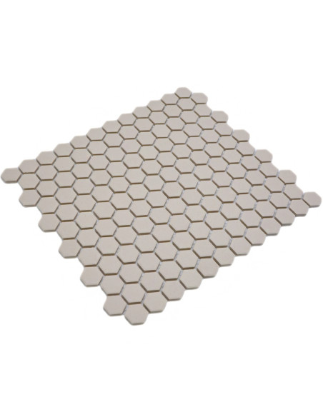 Hexagon Mosaik  Beige Antislip | Ekosten.se