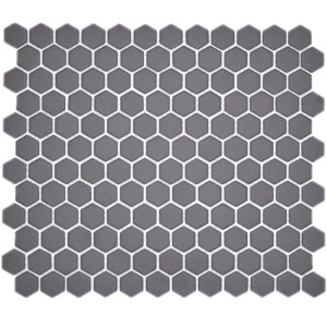 Hexagon Klinkermosaik Svart Matt | Ekosten.se