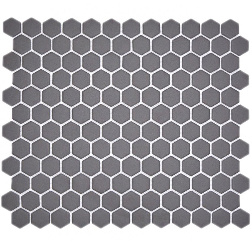 Hexagon Klinkermosaik Svart Matt | Ekosten.se