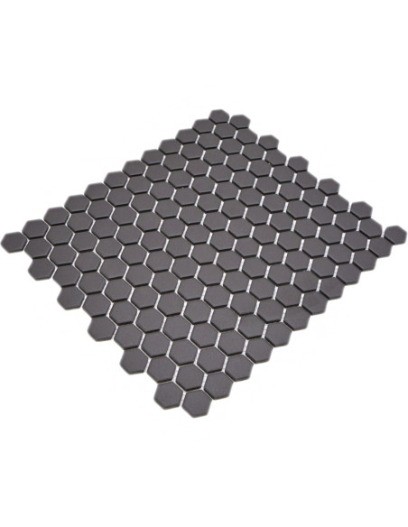 Hexagon Klinkermosaik Svart Matt | Ekosten.se