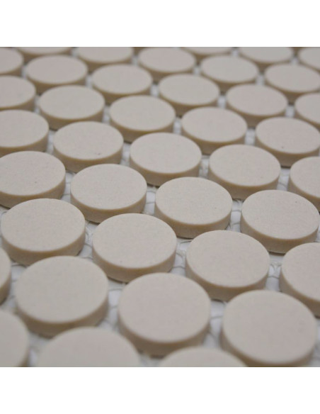 Klinker Knappmosaik Beige | Ekosten.se
