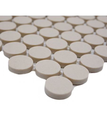 Klinker Knappmosaik Beige | Ekosten.se