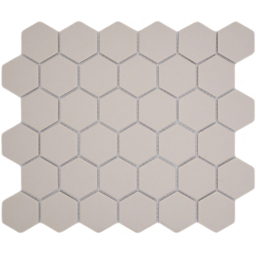 Beige Hexagon Klinkermosaik Antislip | Ekosten.se