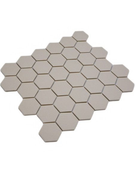 Beige Hexagon Klinkermosaik Antislip | Ekosten.se