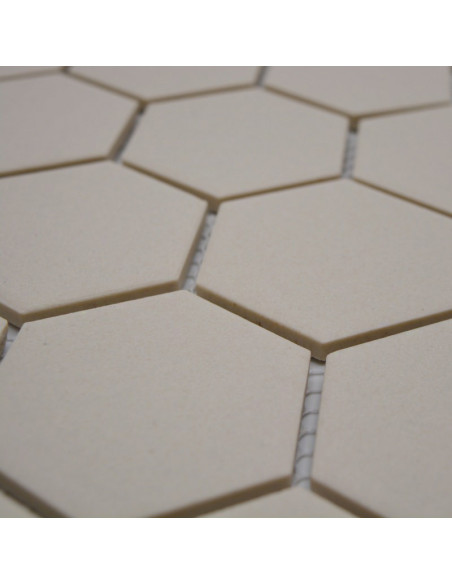 Beige Hexagon Klinkermosaik Antislip | Ekosten.se