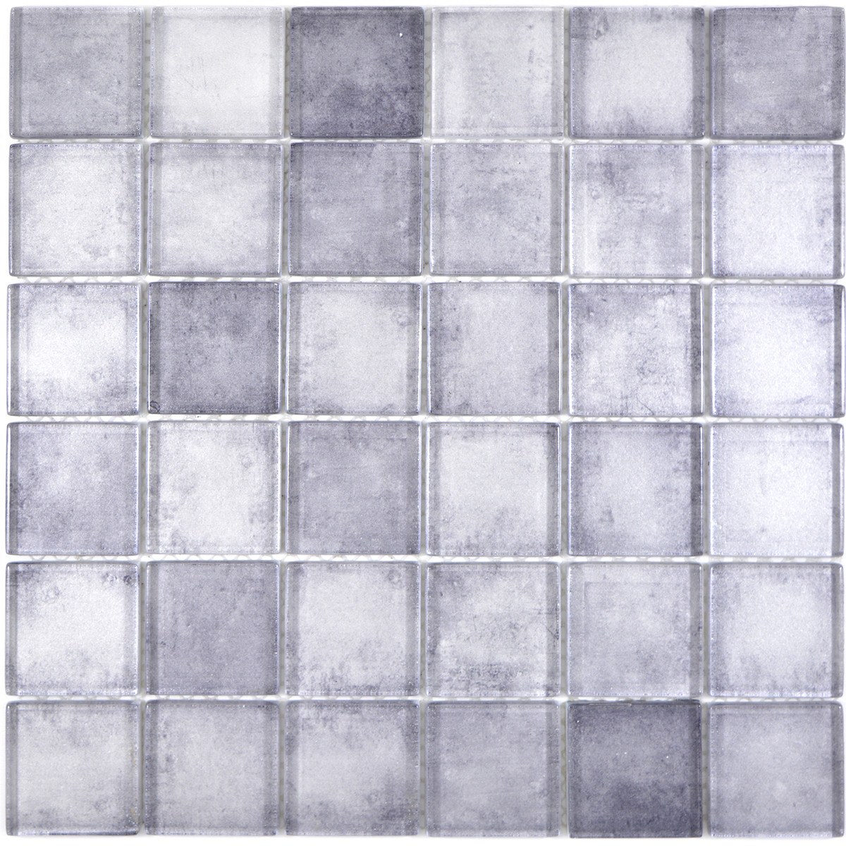 Glasmosaik Kristall Grey Sky | Ekosten.se