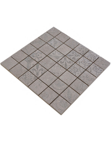 Retro Granitkeramik Mosaik Grå | Ekosten.se