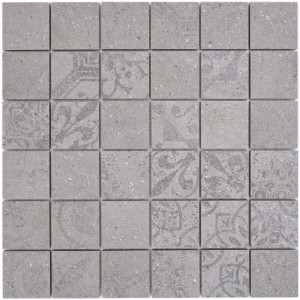 Retro Granitkeramik Mosaik Grå | Ekosten.se