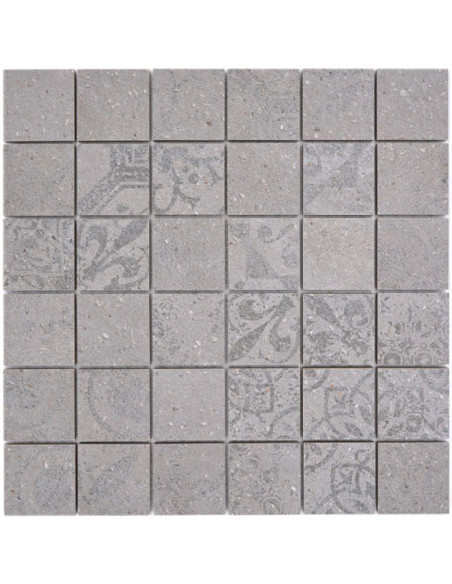Retro Granitkeramik Mosaik Grå | Ekosten.se