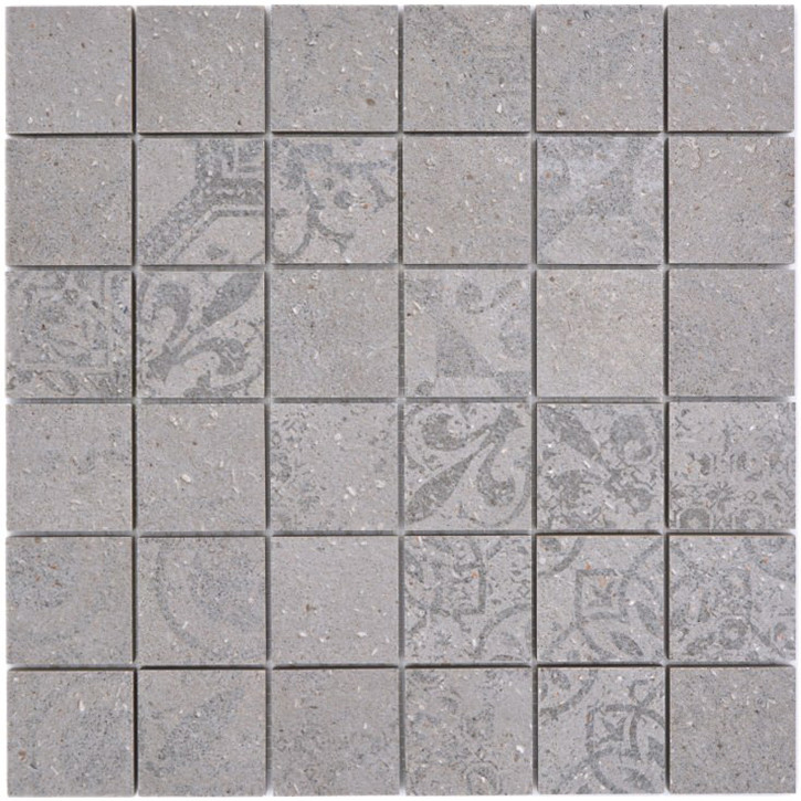 Retro Granitkeramik Mosaik Grå | Ekosten.se