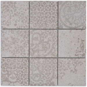 Beige Retro Granitkeramik Mosaik | Ekosten.se