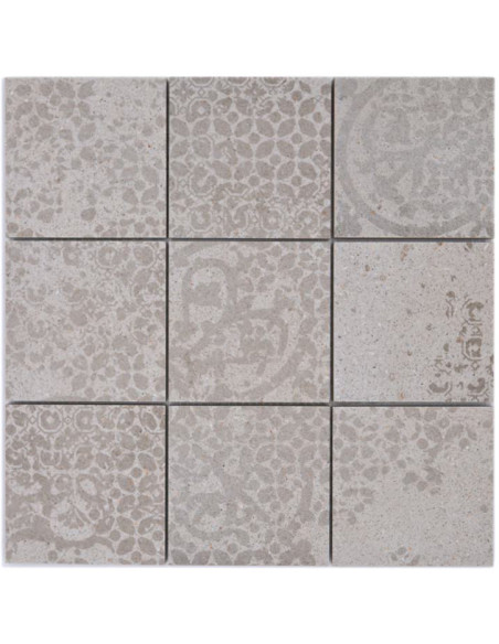 Beige Retro Granitkeramik Mosaik | Ekosten.se