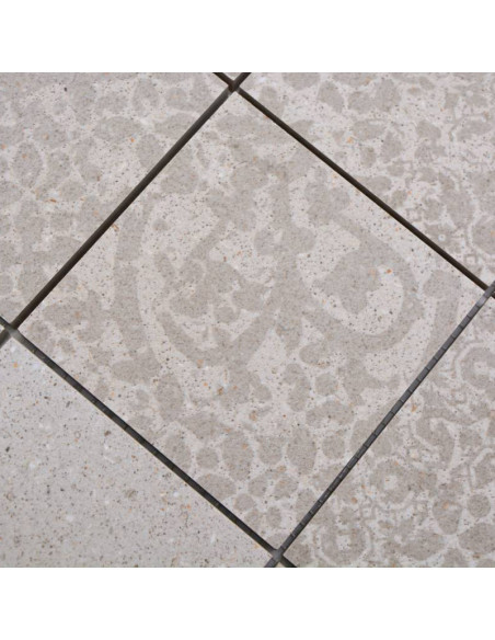 Beige Retro Granitkeramik Mosaik | Ekosten.se