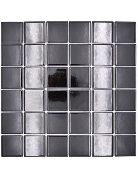 Svart Klinker Mosaik Blank | Ekosten.se