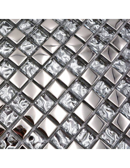 Kristall Mosaik Silver Diamant | Ekosten.se