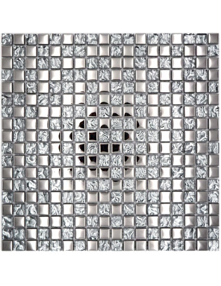 Kristall Mosaik Silver Diamant | Ekosten.se