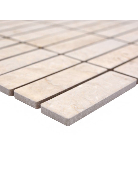 Klinker Stavmosaik Marmor Ljusbeige | Ekosten.se