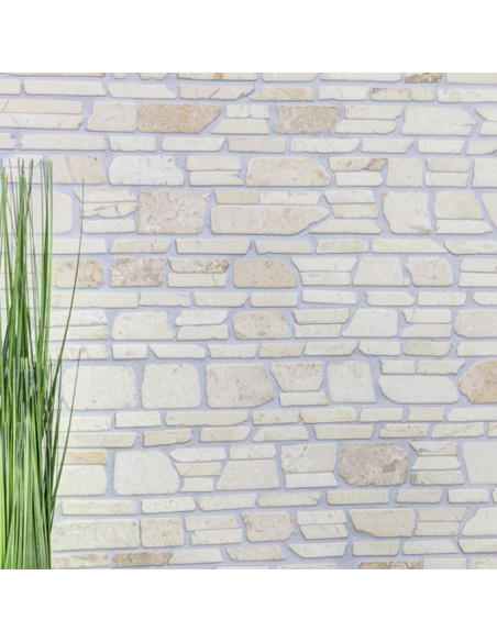 Beige Marmor Mosaik Biancone | Ekosten.se