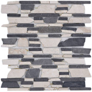 Marmor Mosaik Biancone Java | Ekosten.se
